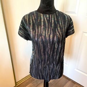 Vintage Jeri Marque Silky Blouse S/M Size